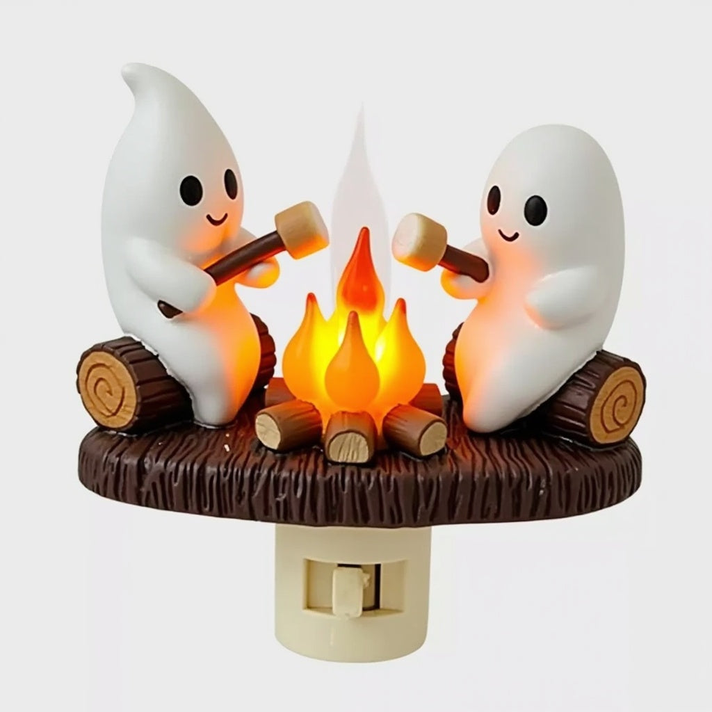 SpookBuds™ Ghost Campfire Night Light
