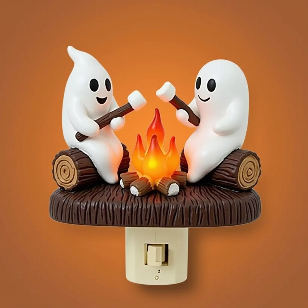 SpookBuds™ Ghost Campfire Night Light