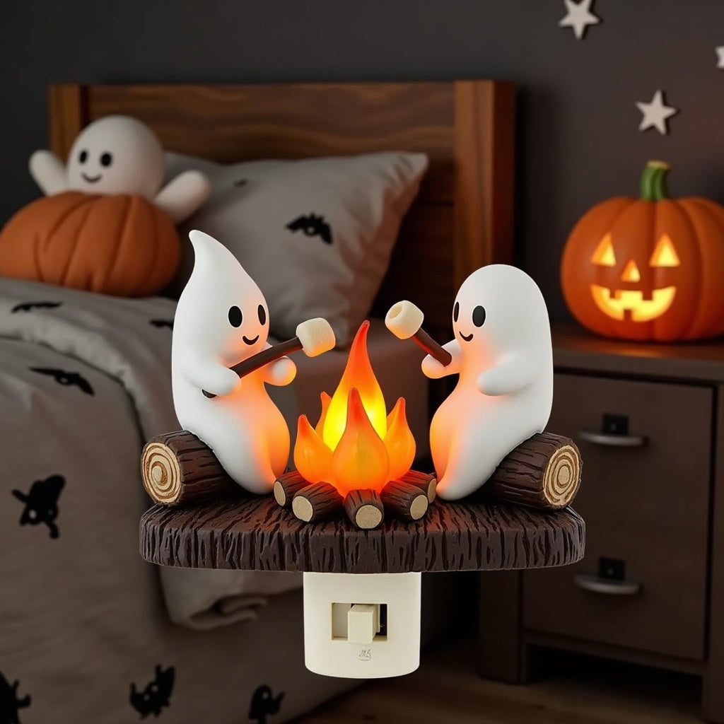 SpookBuds™ Ghost Campfire Night Light